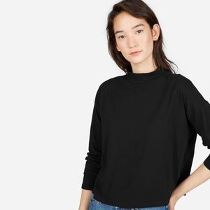 Everlane black long sleeve shirt